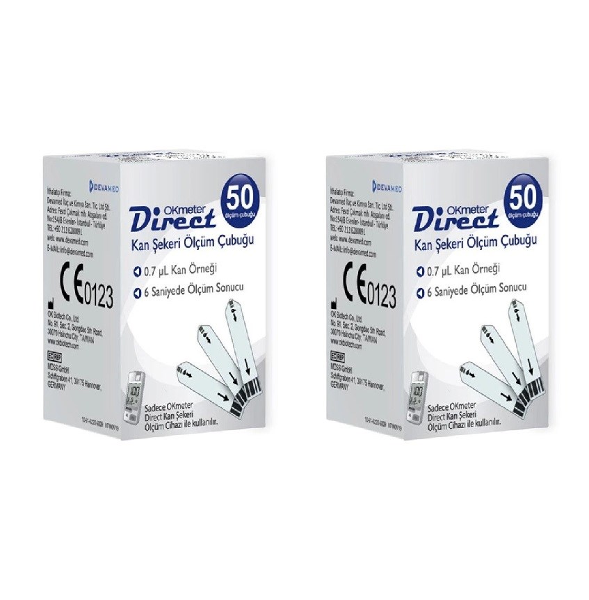 Okmeter Direct Strip 50’li