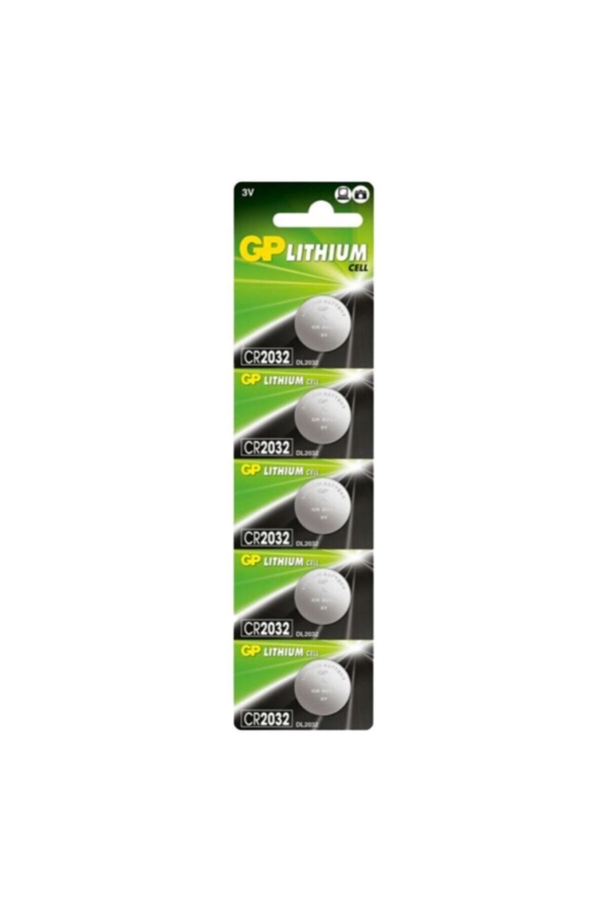 GP Lithium Şeker Ölçüm Cihazı Pili CR2032 5’li