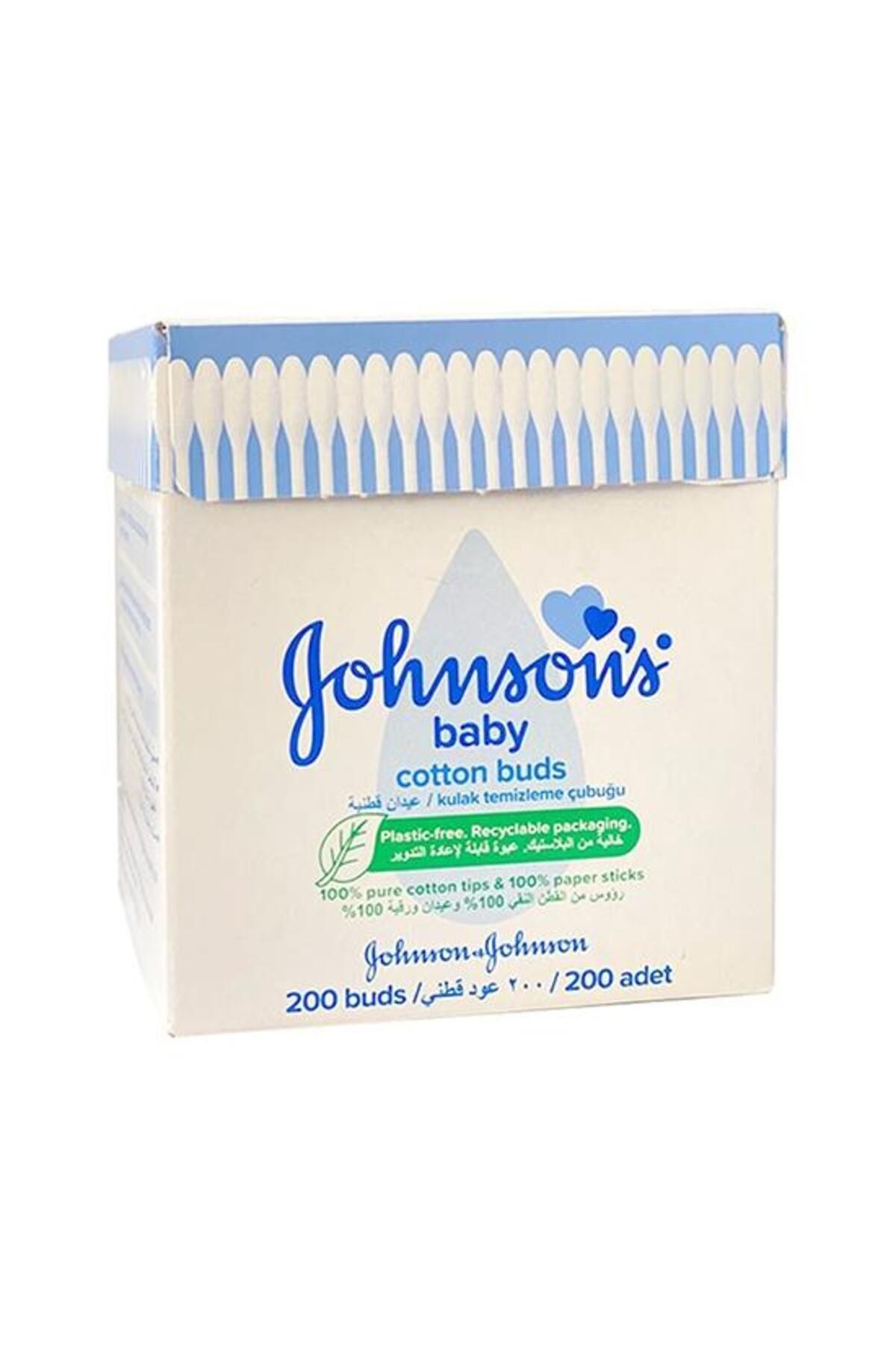Johnson’s Baby Cotton Buds Kulak Temizleme Çubuğu 200’lü