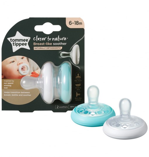 Tommee Tippee Göğüs Benzeri 6-18 Ay Emzik - 2’li Paket