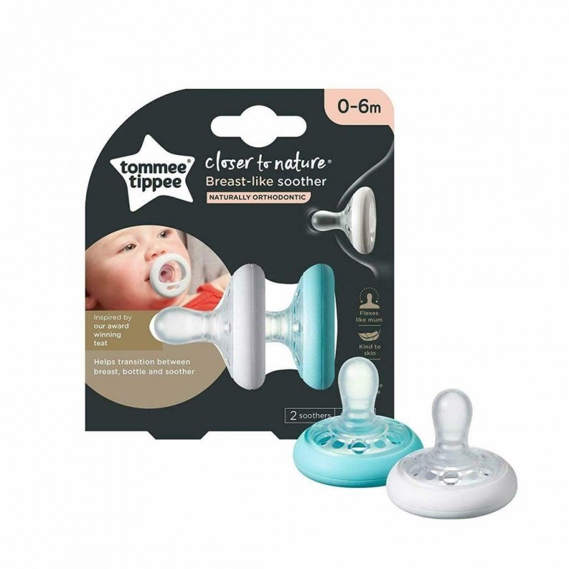 Tommee Tippee Göğüs Benzeri 0-6 Ay Emzik - 2’li Paket