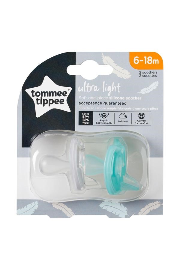 Tommee Tippee Ultra Light 6-18 Ay Silikon Emzik 2’li