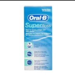 Oral-B Diş İpi Super Floss 50’li