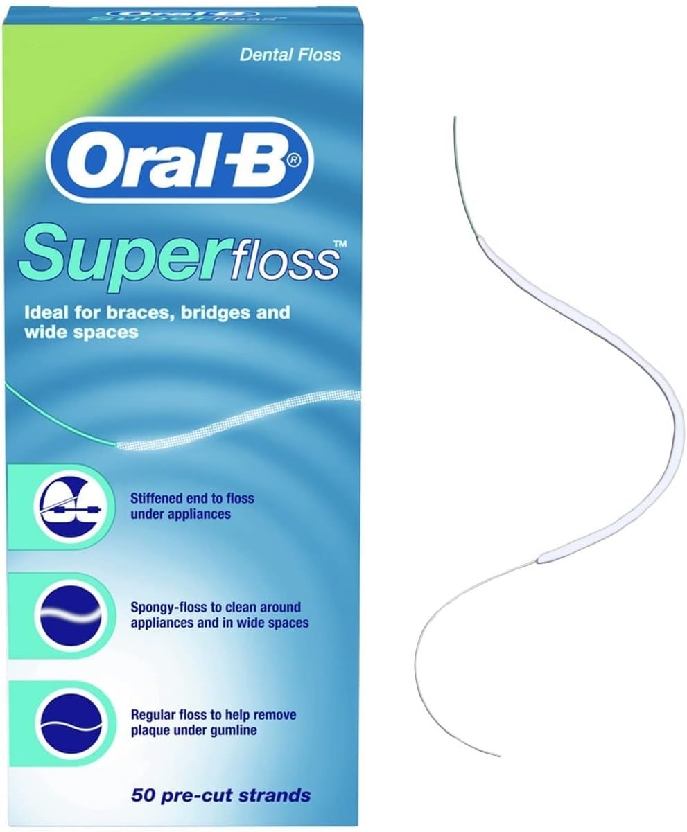 Oral-B Diş İpi Super Floss 50’li
