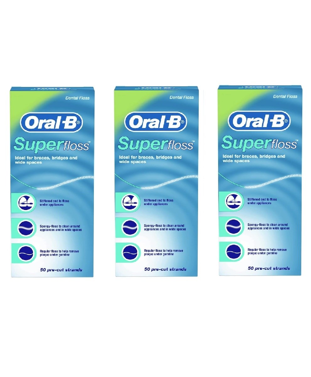 Oral-B Diş İpi Super Floss 50’li
