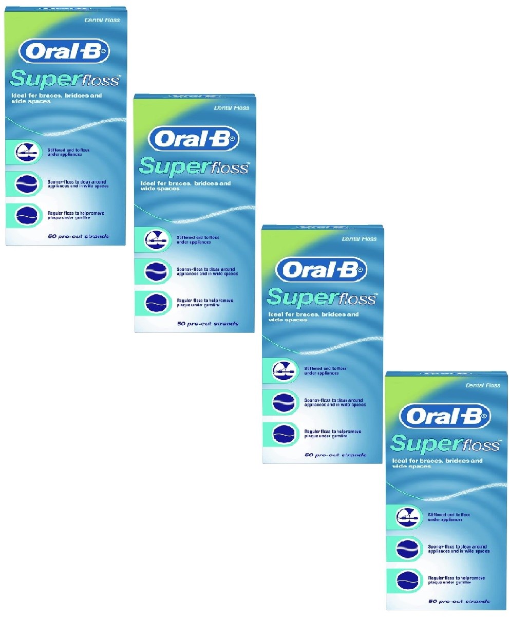 Oral-B Diş İpi Super Floss 50’li