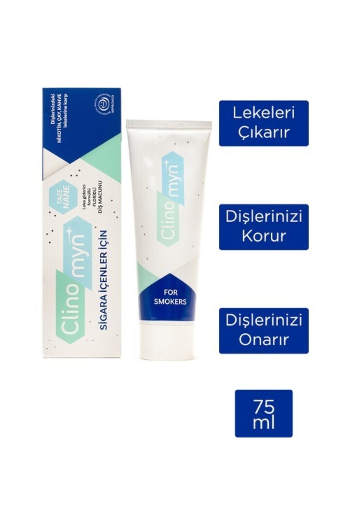 Sigara Içenler Için Diş Beyazlatan Diş Macunu 75 ml