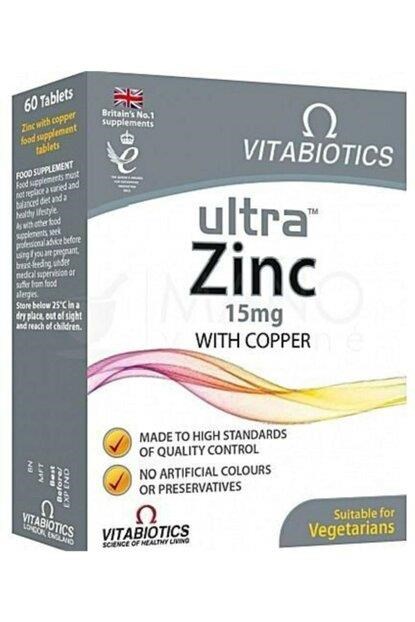 Vitabiotics Ultra Zinc 15 mg With Copper 60 Tablet