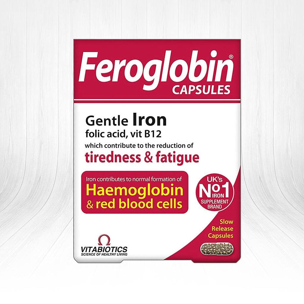 Vitabiotics Vitabiotics Feroglobin Liquid Gentle Iron Takviye Edici Gıda 30 Kapsül