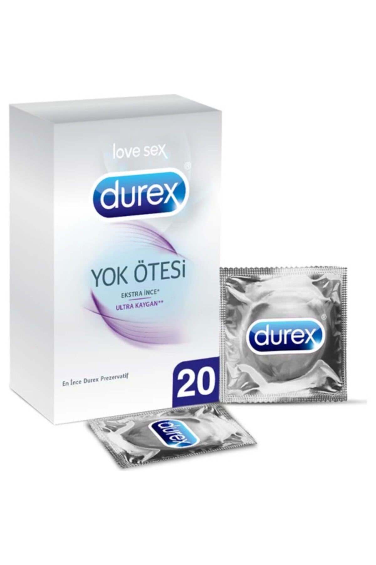 Durex Yok Ötesi Ultra Kaygan Prezervatif 20’li
