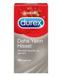 Durex Daha Yakın Hisset Prezervatif 10’lu