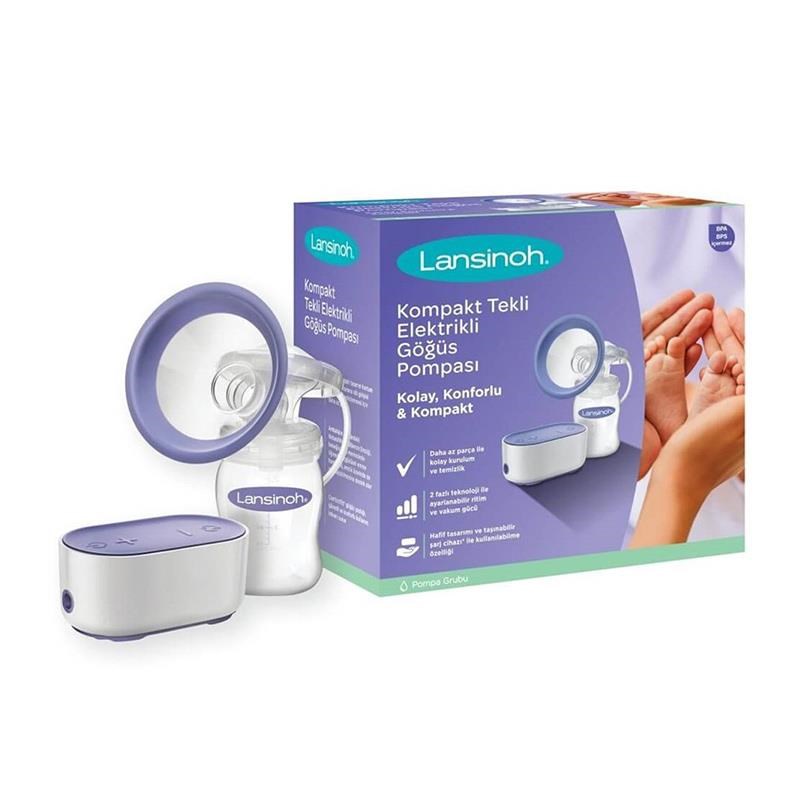 LANSINOH Lansinoh Kompakt Tekli Elektrikli Göğüs Pompası
