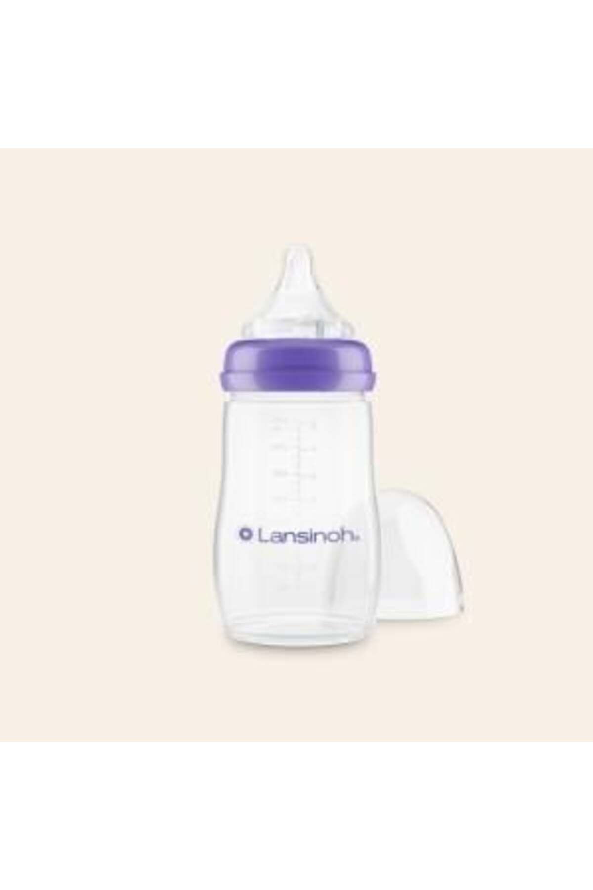 Lansinoh Natural Wave Silikon Uçlu Biberon 240 ml