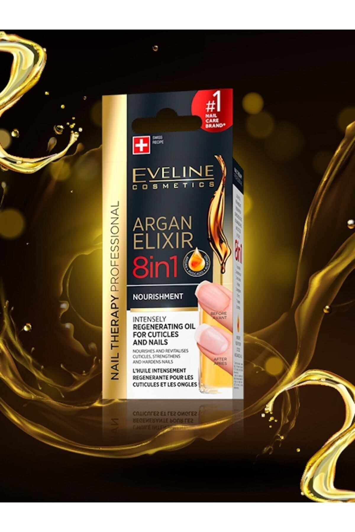 Eveline Kütikül ve Tırnaklar İçin Yoğun Yenileyici Argan Yağı 12 m