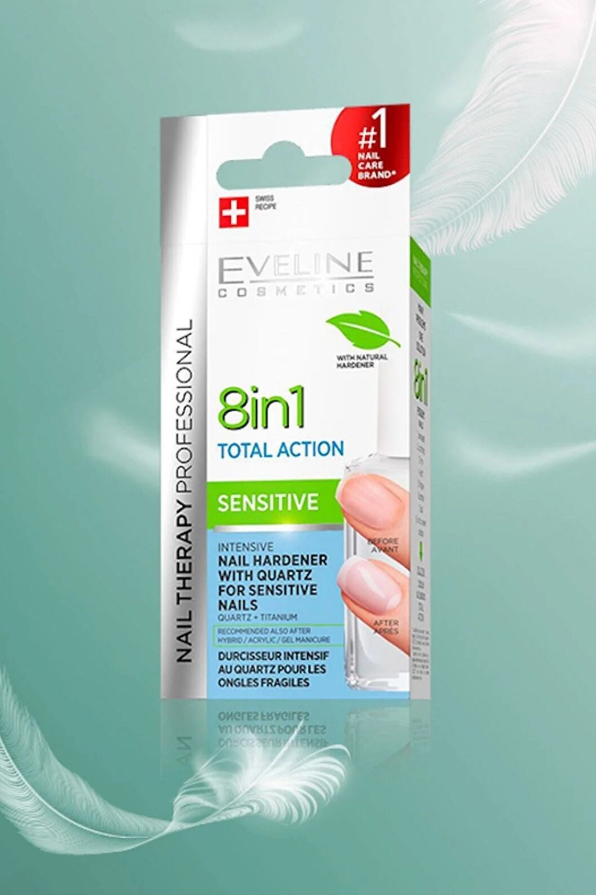 Eveline 8in1 Hassas Yoğun Tırnak Sertleştirici 12 ml
