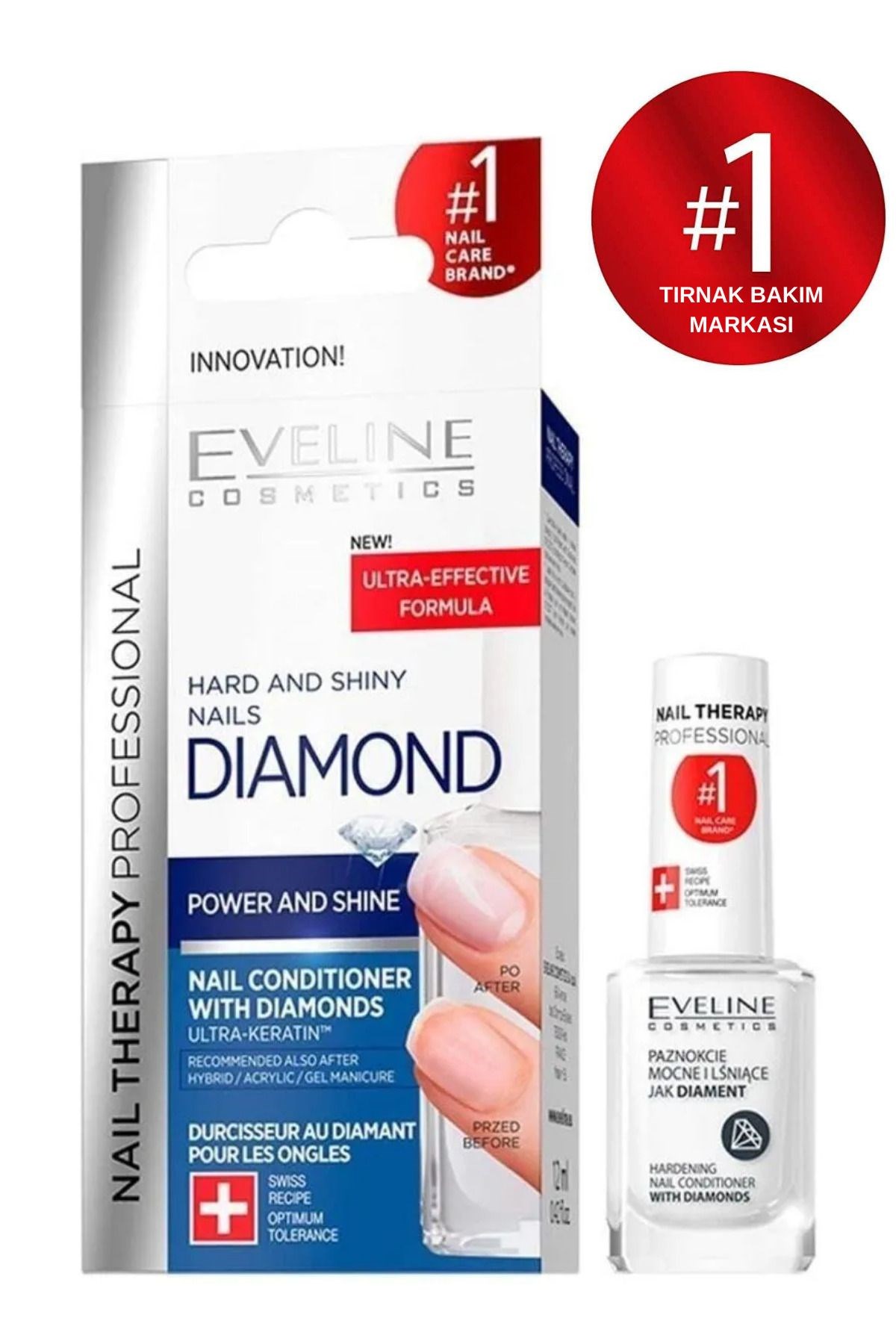 Eveline Hard and Shiny Nails Diamond Power and Shine
