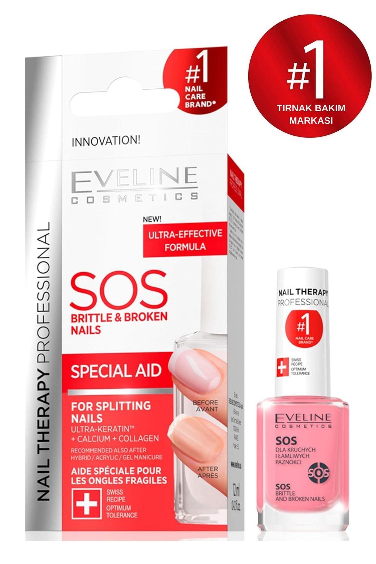 Eveline Sos Tırnak Güçlendirici 12 ml