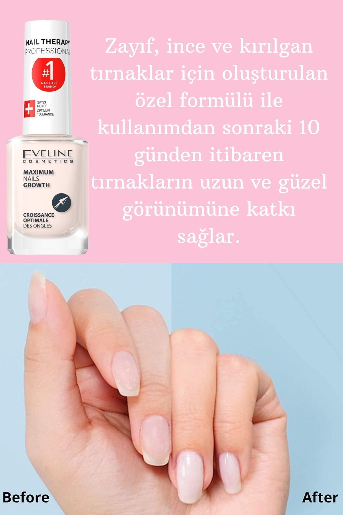 Eveline Ultra Keratin Tırnak Büyüme Hızlandırıcı 12 ml