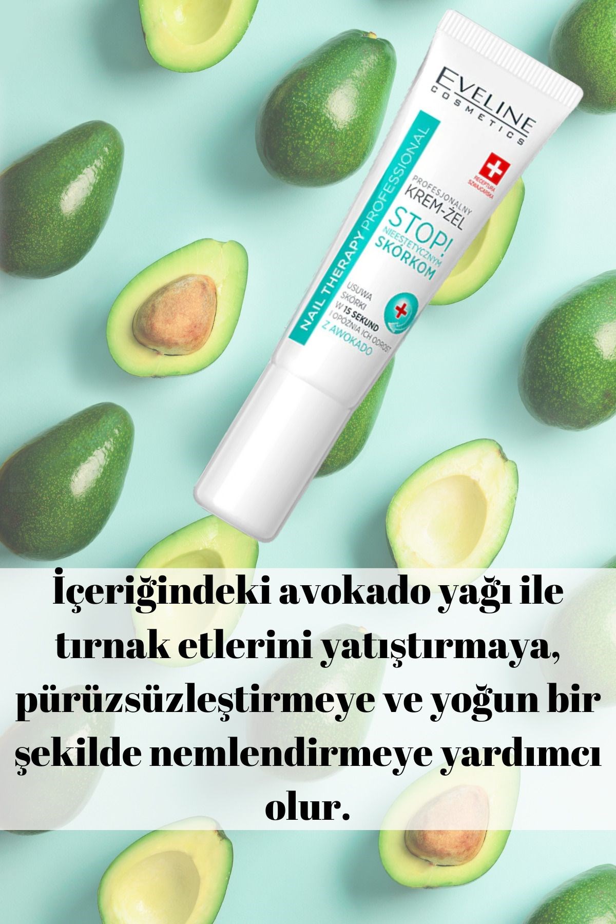 Eveline Kütikül Giderici Profesyonel Krem Jel 12 ml