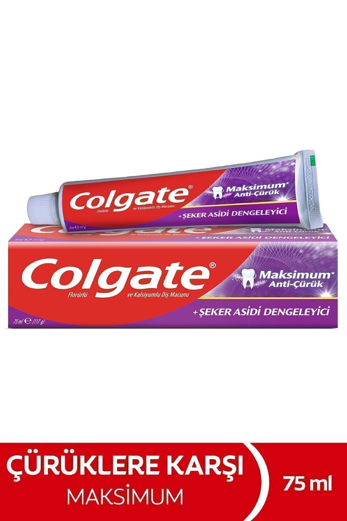 Colgate Maksimum Anti-Çürük Diş Macunu 75 ml