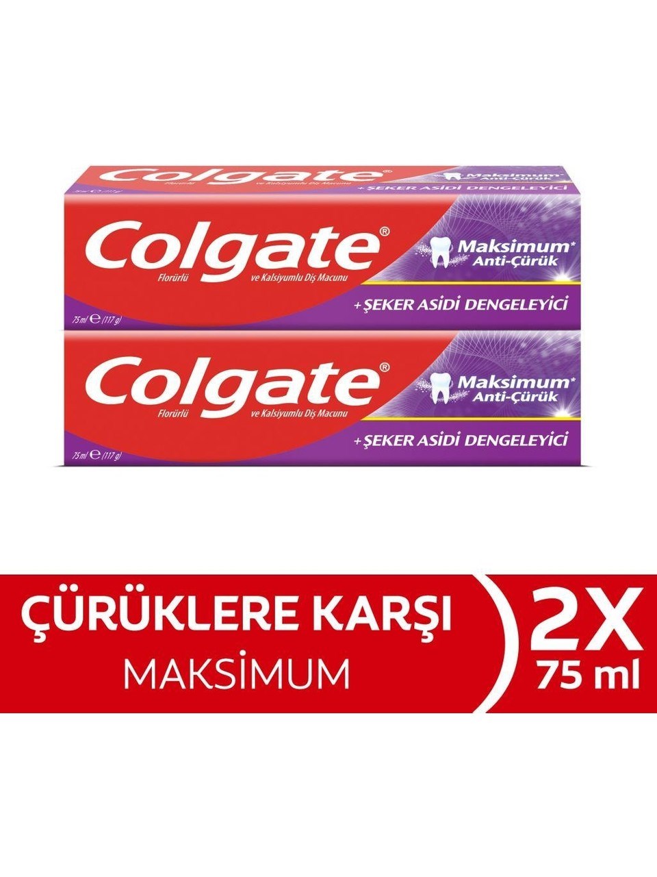 Colgate Maksimum Anti-Çürük Diş Macunu 75 ml