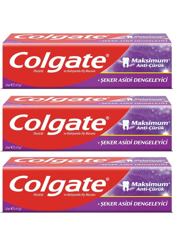 Colgate Maksimum Anti-Çürük Diş Macunu 75 ml