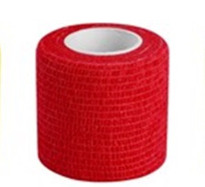 Ds Plus Coban Bandaj 5 cm x 4,5 m - Kırmızı