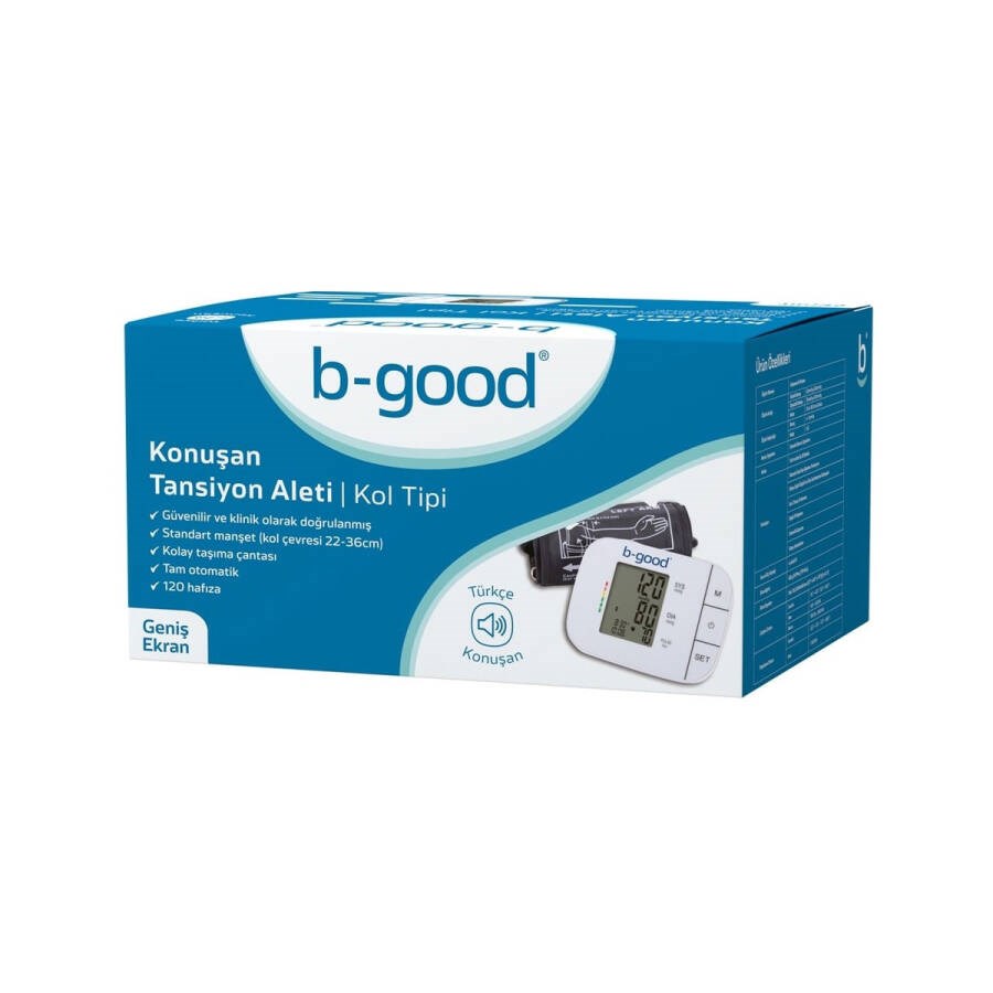 B-Good Konuşan Kol Tipi Tansiyon Aleti
