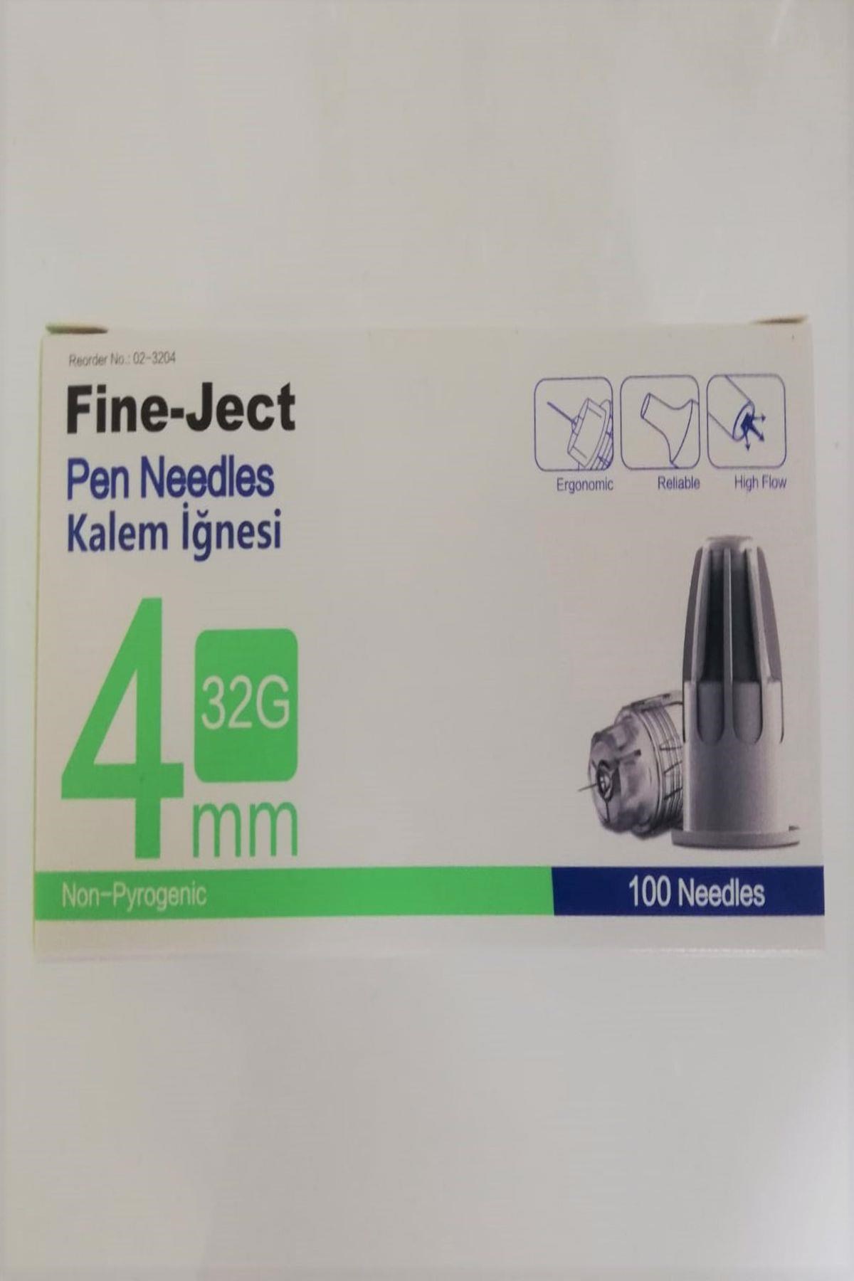 Fine Ject İnsülin Kalem İğnesi 4 mm