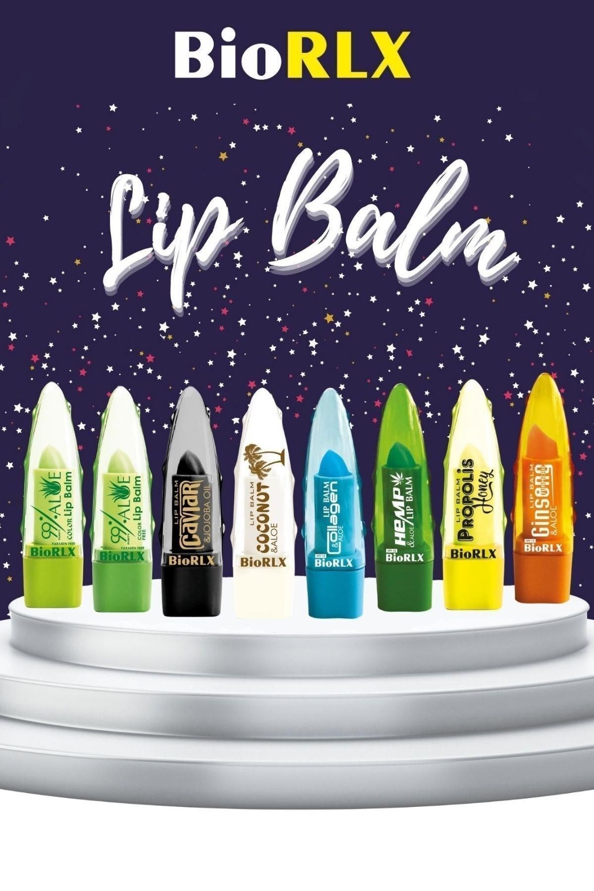 BioRLX Hemp Kenevir Aloe Lip Balm Renksiz SPF15 3,5 gr