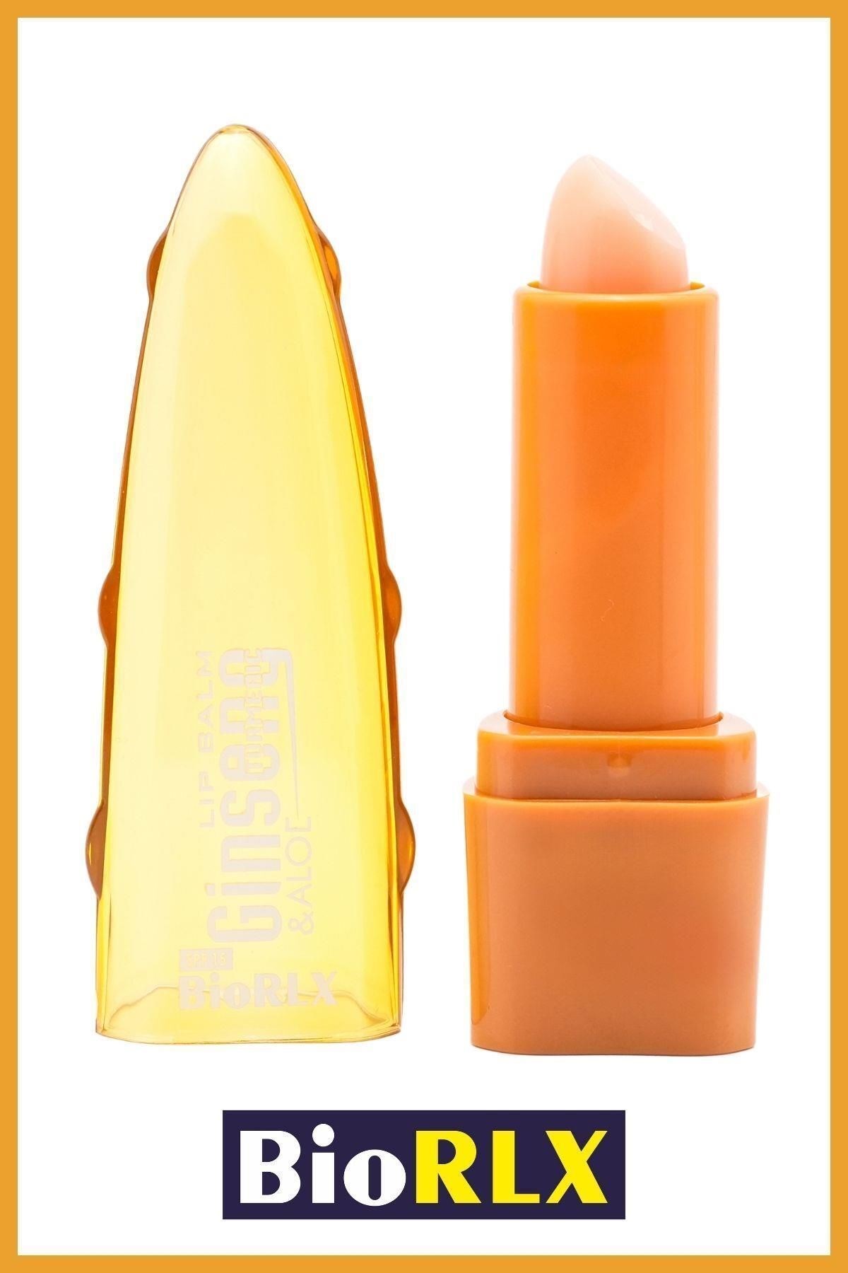 Biorlx Ginseng Aloe Vera Lip Balm Color Free SPF15