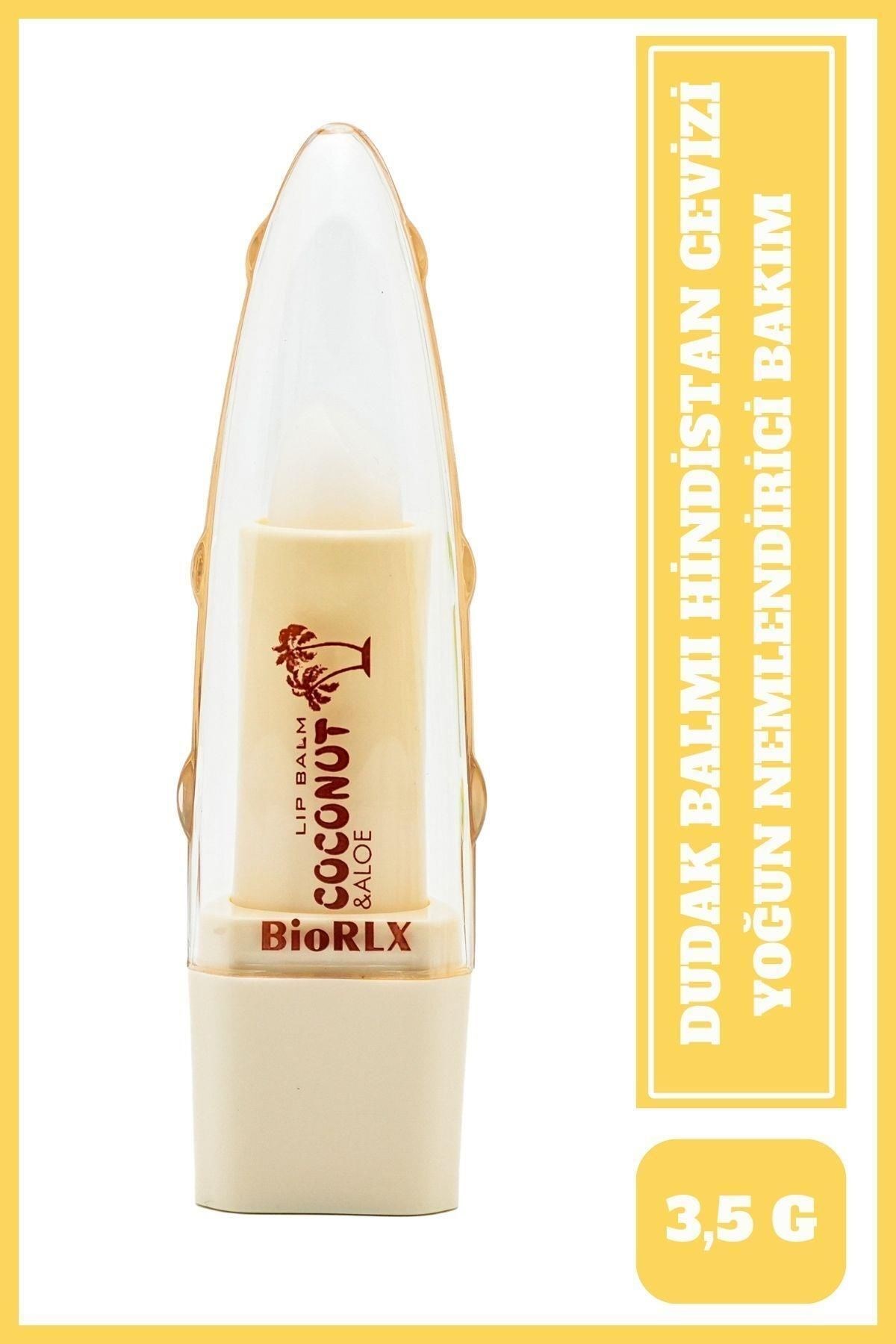 BioRLX Coconut Aloe Vera Lip Balm Color Free