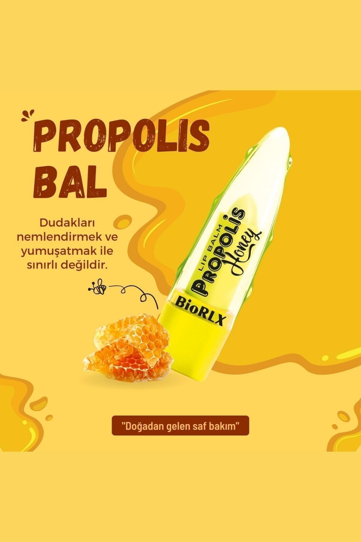 BioRLX Lip Balm Propolis Honey 12’li