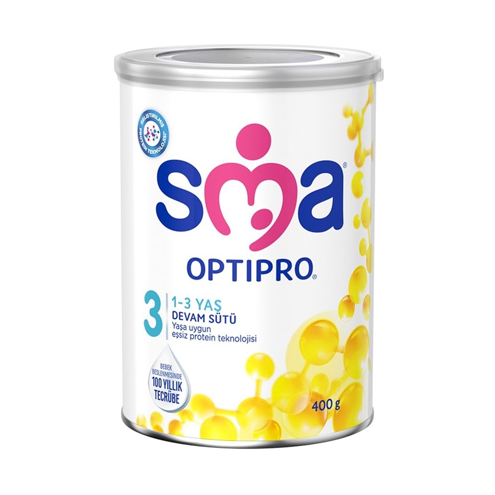SMA OPTIPRO 3 400GR 1-3 YAŞ GRANÜL DEVAM SÜTÜ