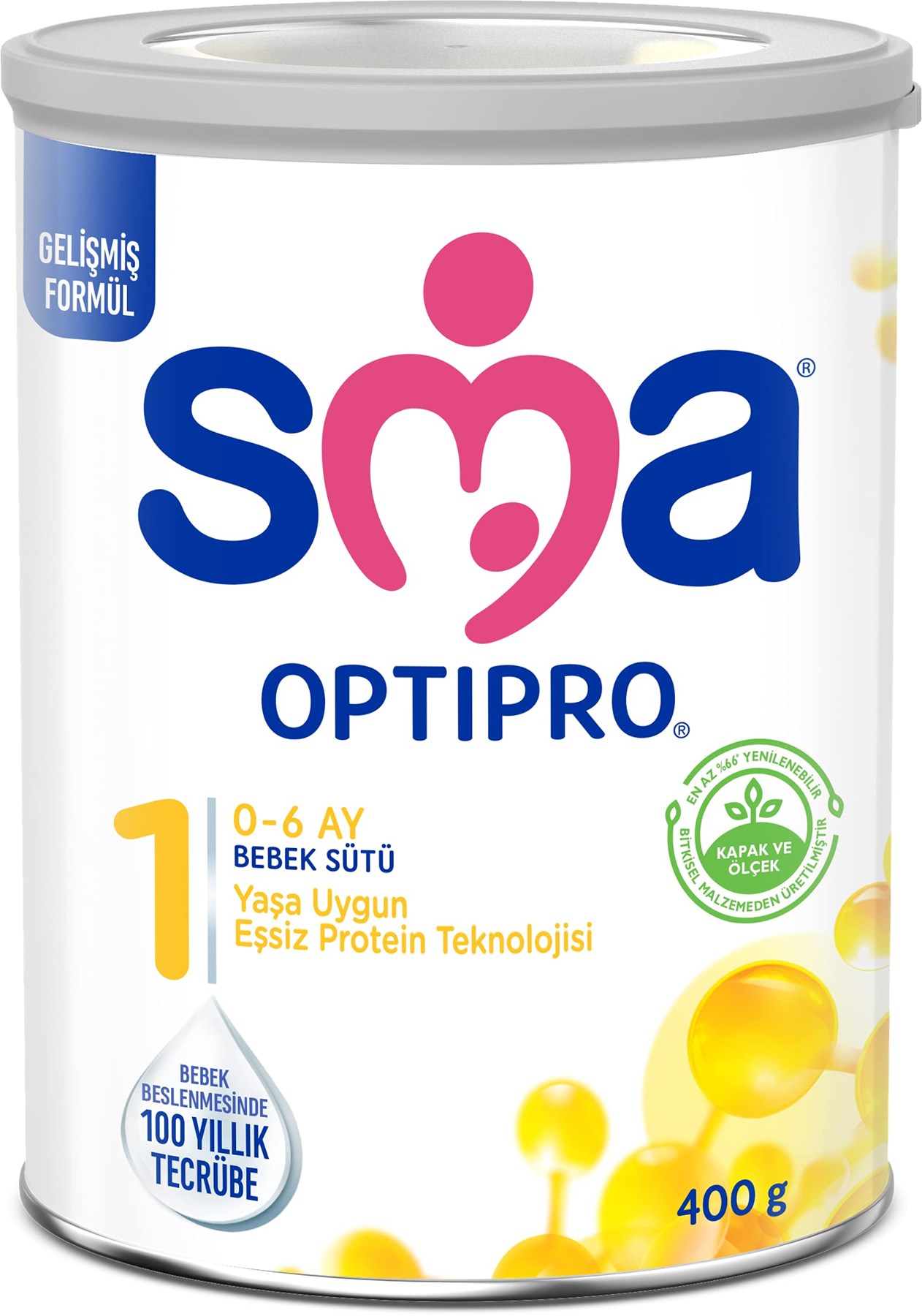 Sma Optipro 1 Bebek Sütü (0-6 Ay, 400 Gr)