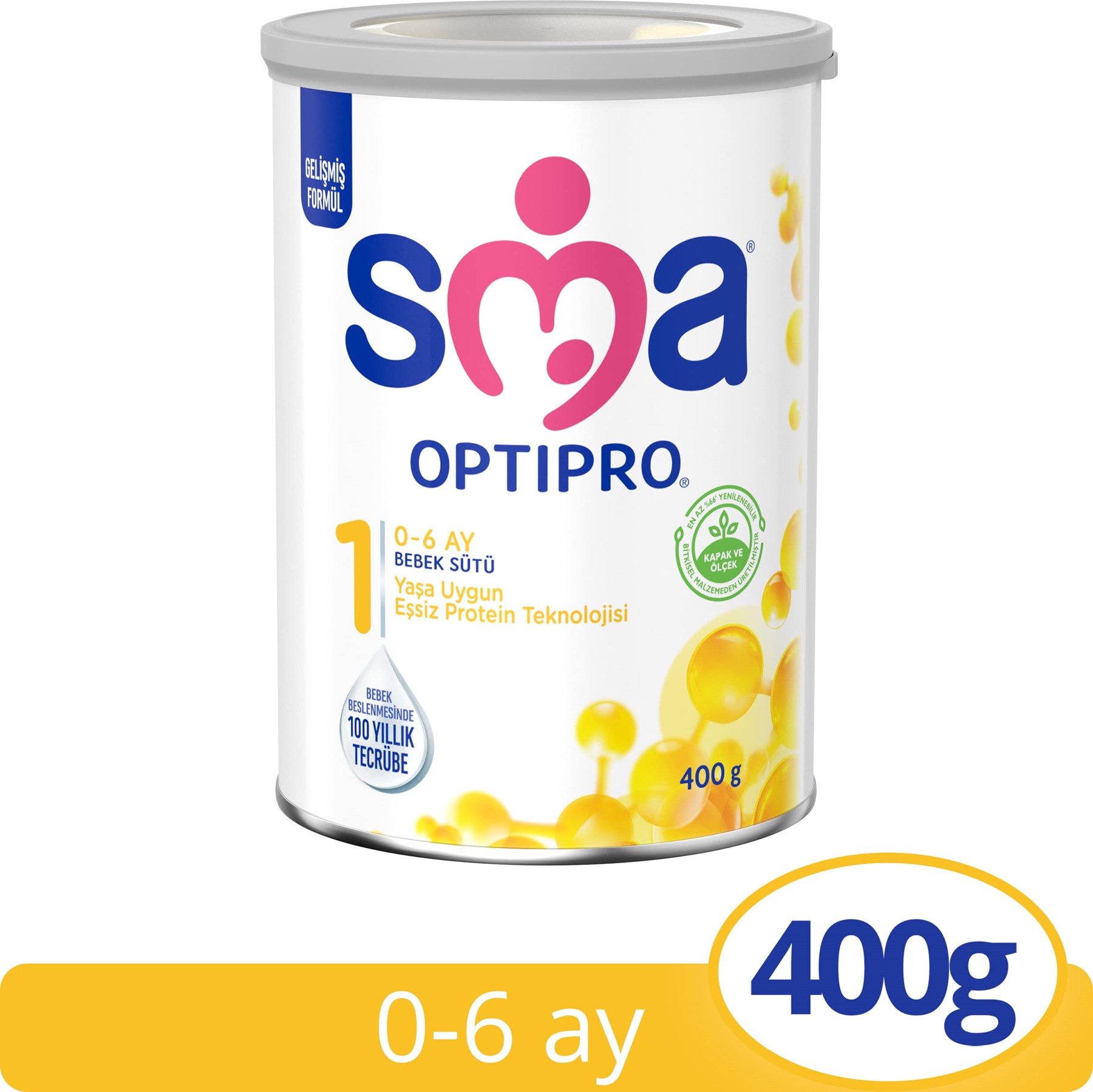 Sma Optipro 1 Bebek Sütü (0-6 Ay, 400 Gr)