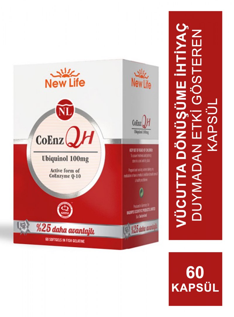 New Life New Life CoenzQH 60 Softjel