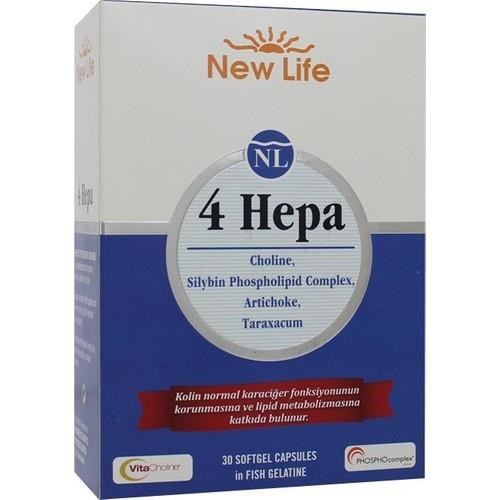 New Life 4 Hepa 30 Softgel Kapsül