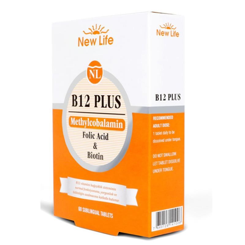 New Life New Life B12 Plus Methylcobalamin 60 Tablet