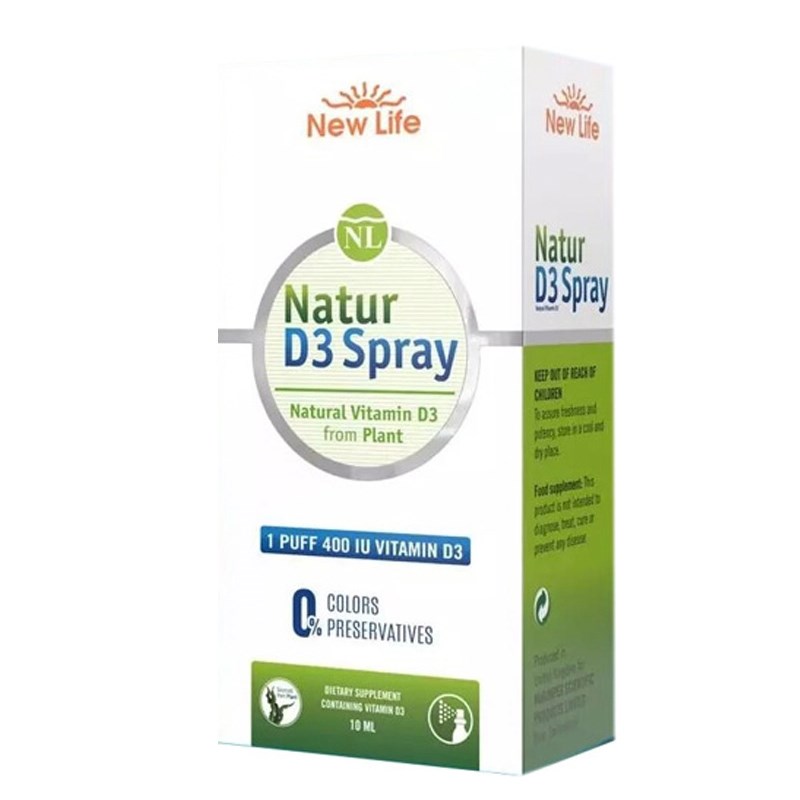 New Life Natur D3 Spray 400 IU 10 ml