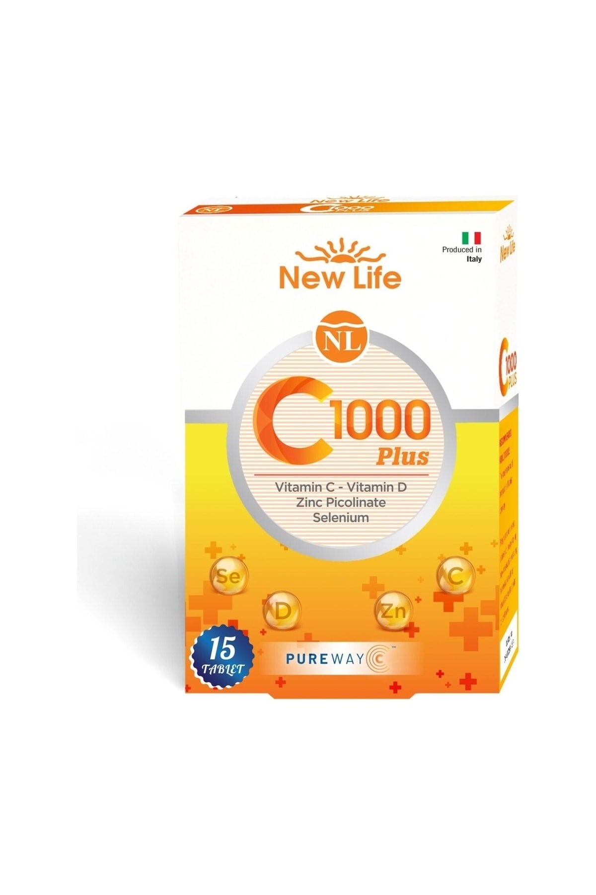C 1000 Plus Vitamin C D Vitamini Çinko Ve Selenyum 15 Tablet