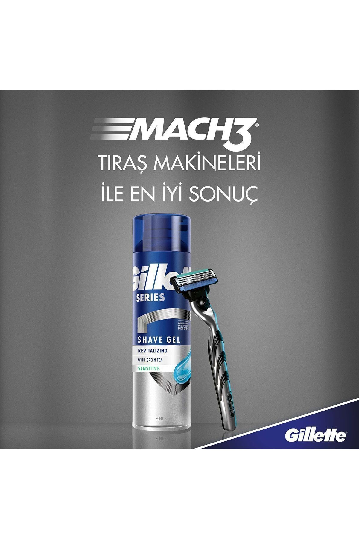 Gillette Series Men’s Tıraş Köpüğü Gel Moisturising 200 ml
