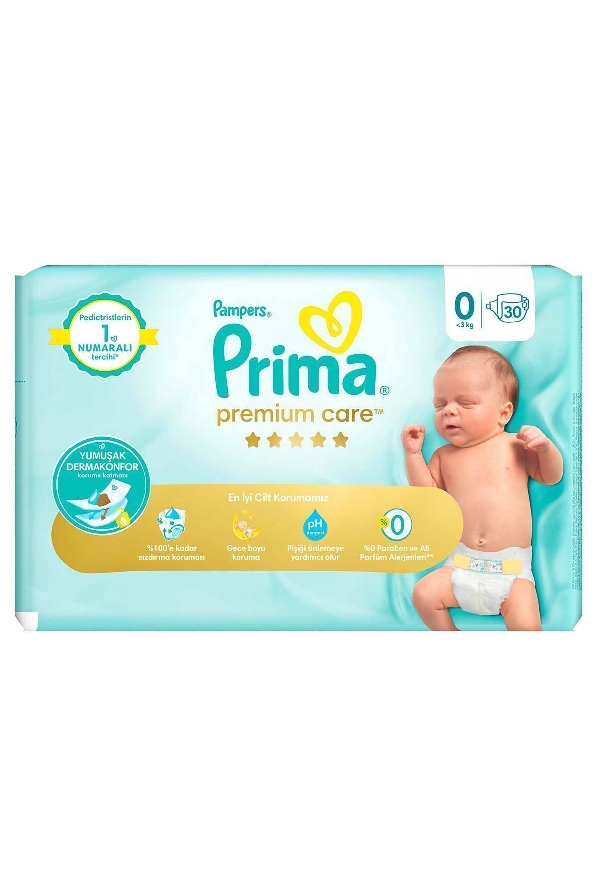 Prima Premium Care Bebek Bezi No: 0 30’lu