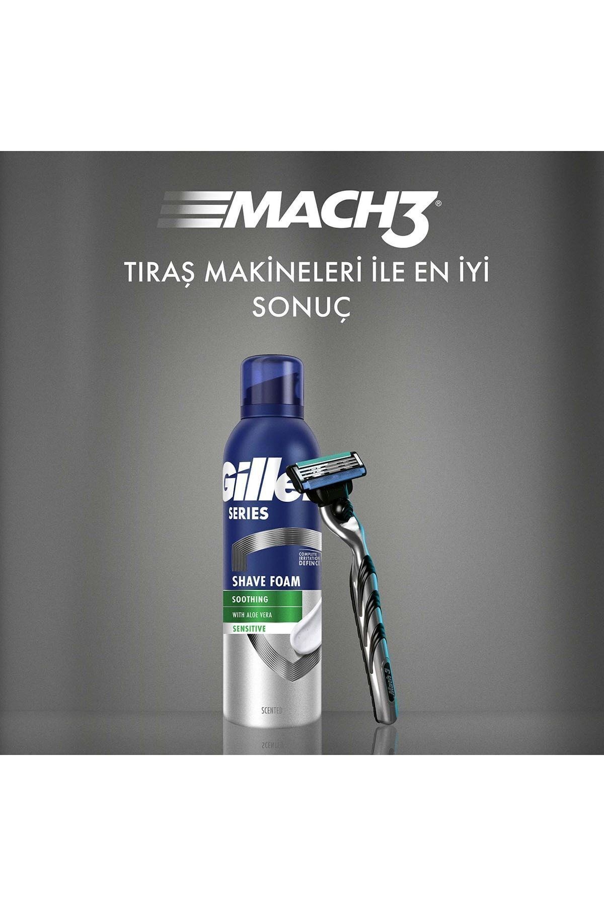 Gillette Sensitive Tıraş Köpüğü 200 ml