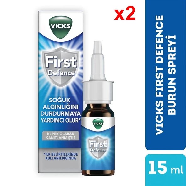 Vicks First Defence Burun Spreyi 15 ml