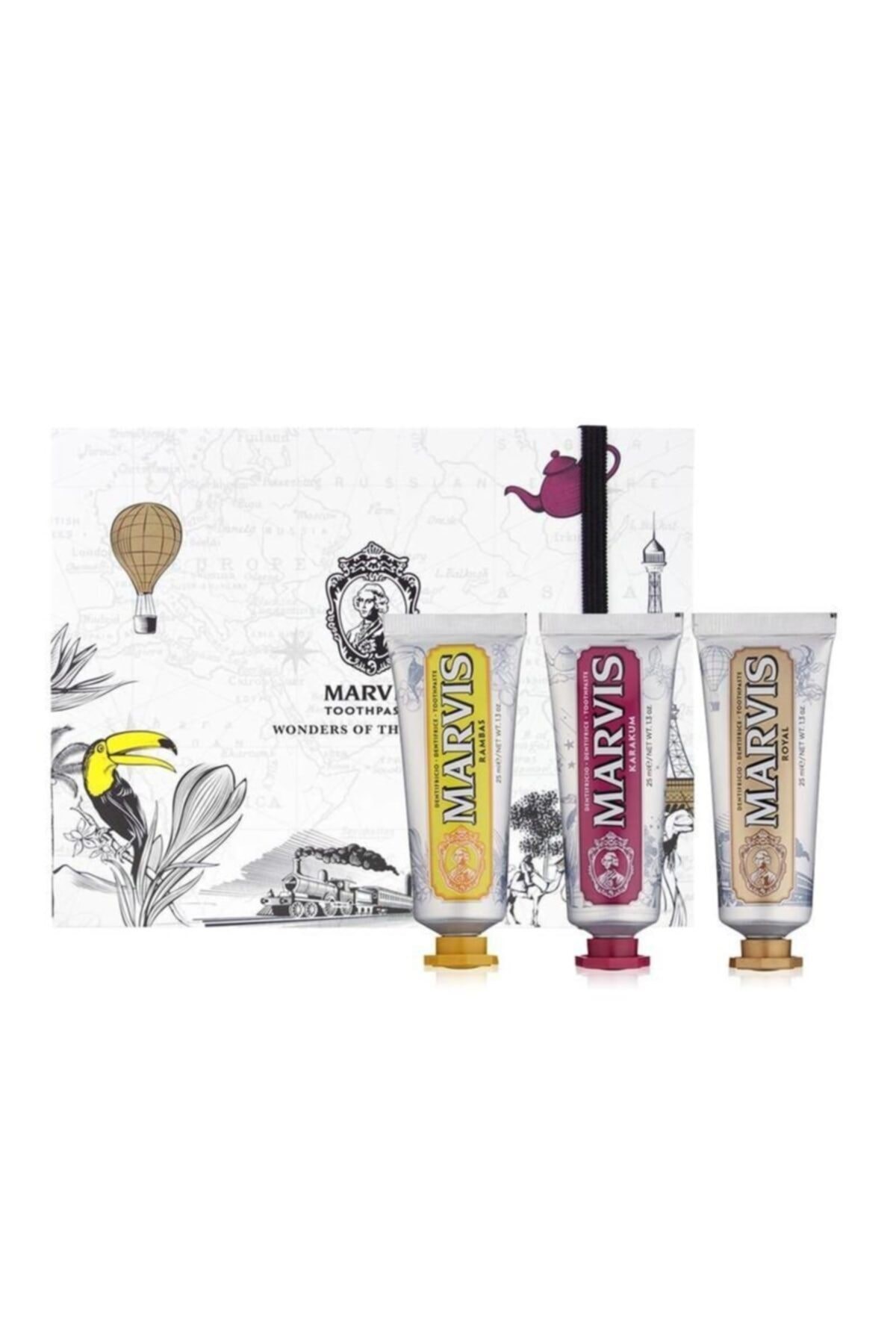 Wonders Of The World Diş Macunu 3 Lü Set 25 Ml