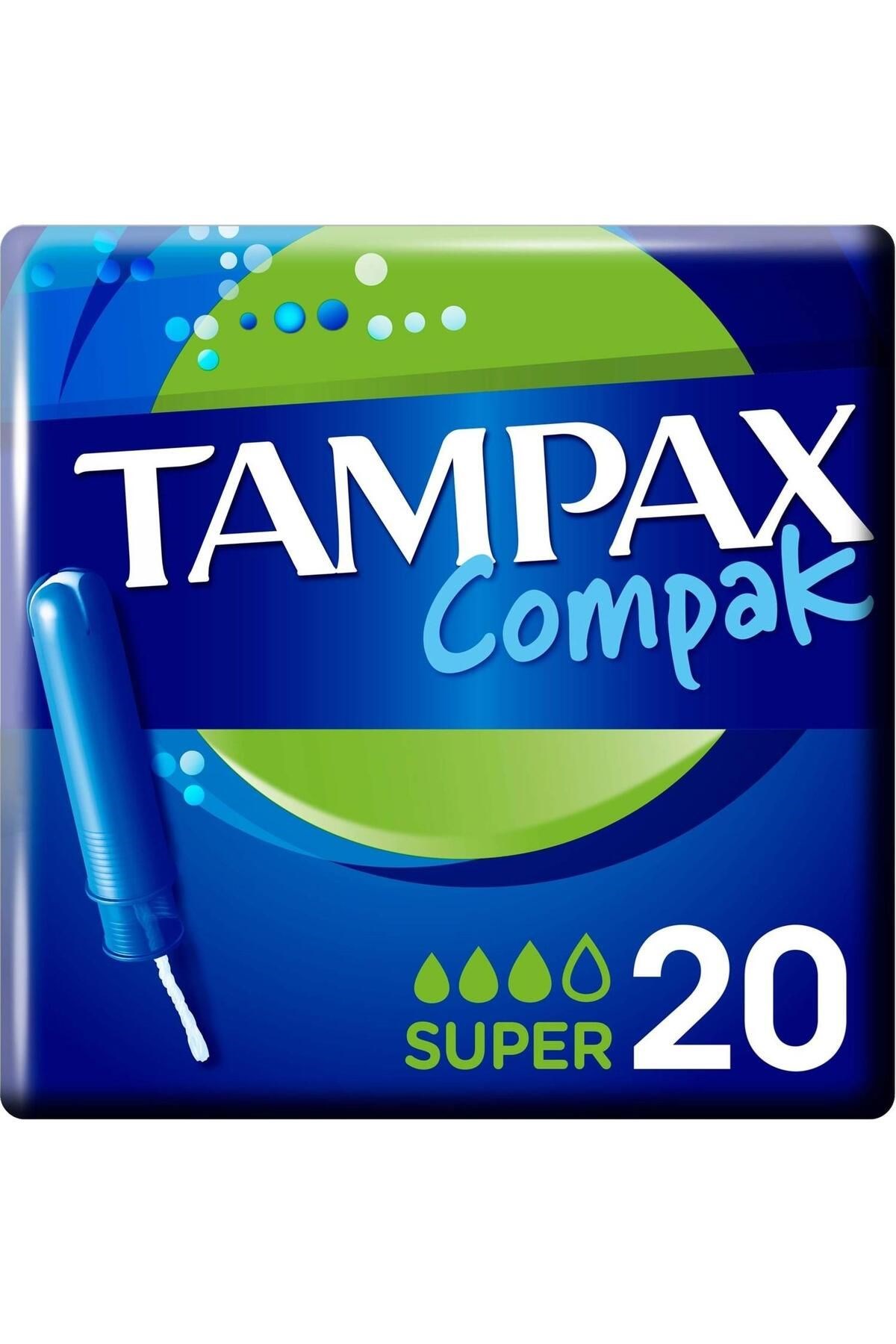 Tampax Compak Tampon Super 20’li