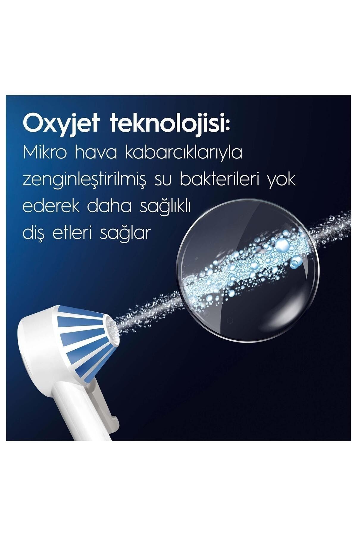 Oral-B Oxyjet Ağız Duşu Hazneli
