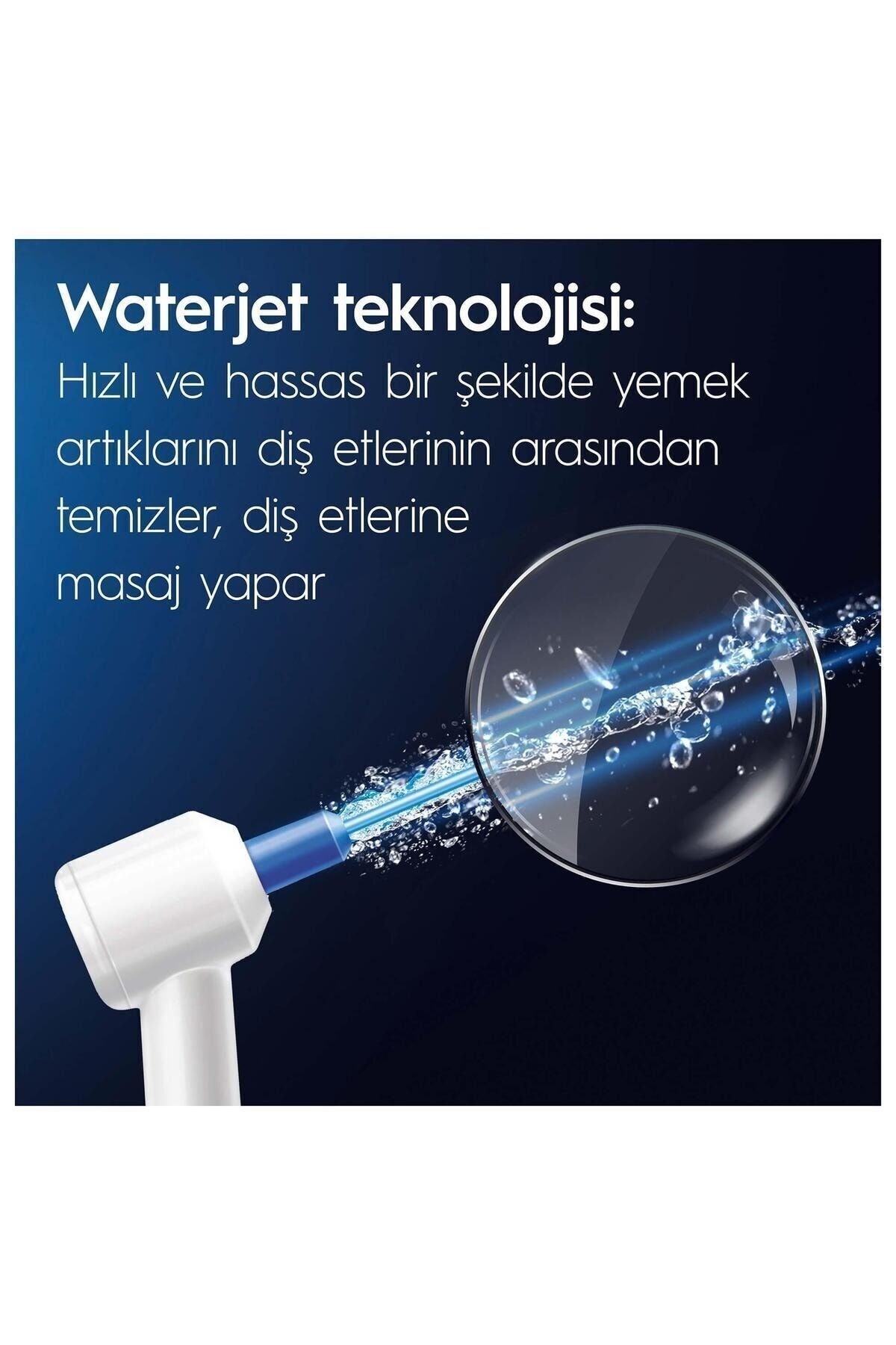 Oral-B Oxyjet Ağız Duşu Hazneli