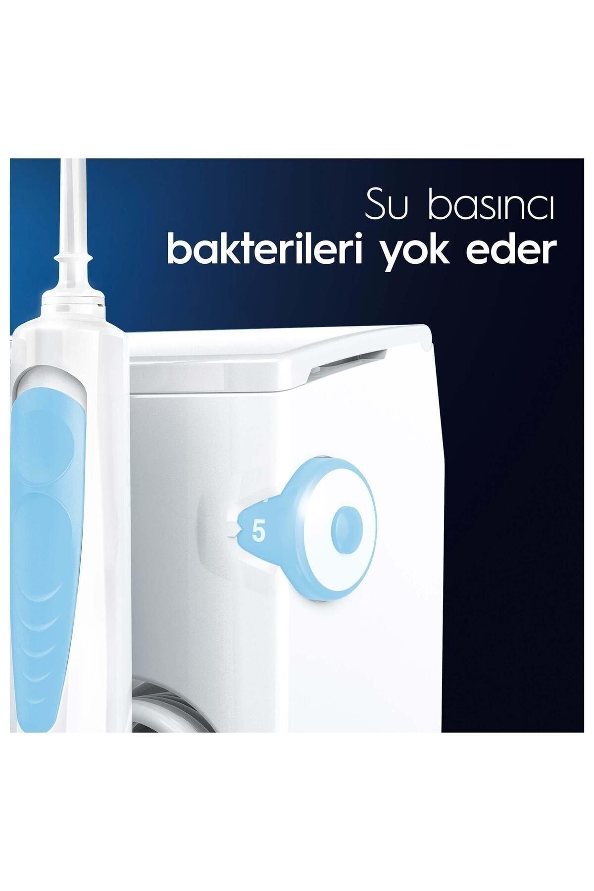 Oral-B Oxyjet Ağız Duşu Hazneli